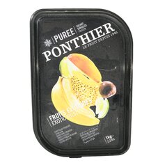 Замороженное пюре PONTHIER экзотик (манго, банан, маракуйя и лайм) 1 кг