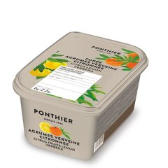Замороженное пюре PONTHIER цитрус, лимон и вербена 1 кг