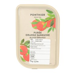 Замороженное пюре PONTHIER красный апельсин 1 кг