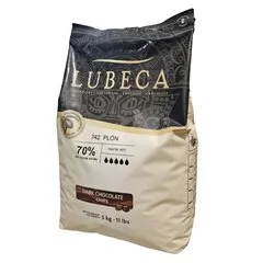 Екстра гіркий шоколад Lubeca PLON 70%