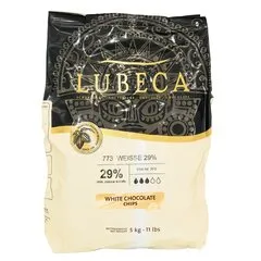 Білий шоколад Lubeca WEISSE 29%, Вага: 1 кг
