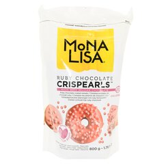 Декор із шоколаду callebaut Ruby Mona Lisa Crispearls Ruby, Вага: 200 г