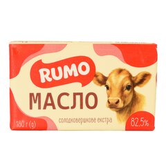 Масло вершкове РУМО 82.5% 180 г
