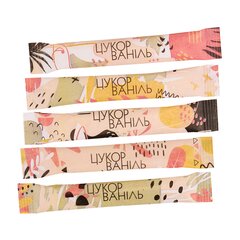 Сахар в стиках с ванильным вкусом 5 г 180 шт