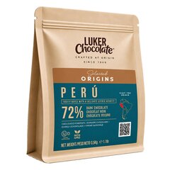 Екстра чорний шоколад Luker Chocolate PERU 72%, Вага: 500 г