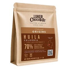 Екстра чорний шоколад Luker Chocolate HUILA 70%, Вага: 500 г