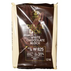 Белый шоколад MiR Delice D'or W825 блок 1.2 кг