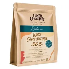 Білий шоколад з вівсяним молоком Luker Chocolate OAT MILK 36.5%, Вага: 500 г