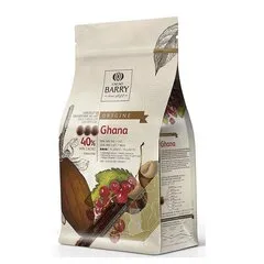 Молочный шоколад Cacao Barry GHANA 40% 1 кг