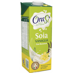 Соєве молоко з ванільним смаком Orasi 1 л