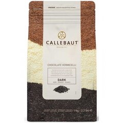 Декор из черного шоколада Callebaut Vermicelli 1 кг