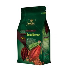 Черный шоколад Cacao Barry EXCELLENCE 55% 5 кг
