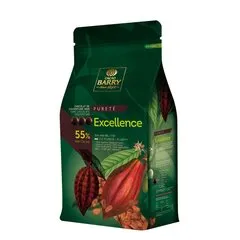 Черный шоколад Cacao Barry EXCELLENCE 55% 5 кг