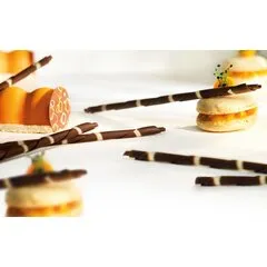 Чорно-білі шоколадні олівці Callebaut Rembrandt 100 шт