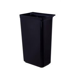 Ящик для сбора мусора  к сервисной тележке One Chef (черный пластик) (33.5×23.1×44.5 см)