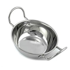 Міні-миска з ручками з нержавіючої сталі 200 мл 10 см