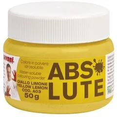 Жовтий харчовий барвник Pavoni 50 г