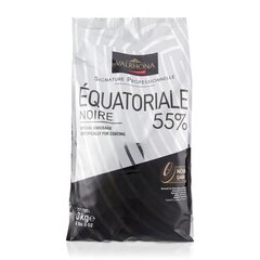 Шоколад чорний VALRHONA Equatoriale Noire 55% 1 кг