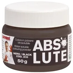 Чорний харчовий барвник Pavoni 50 г