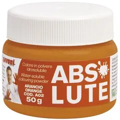 Помаранчевий харчовий барвник Pavoni 50 г