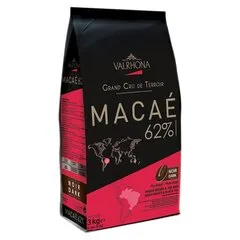 Шоколад чорний Valrhona Macae 62% 1 кг