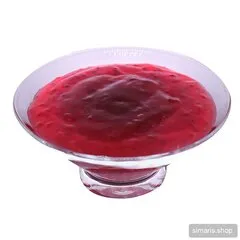 Джем Delicia Малина зі шматочками фруктів, Вага: 1 кг