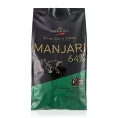 Шоколад чорний VALRHONA Manjari 64% 3 кг