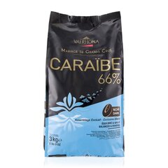 Шоколад черный VALRHONA Caraibe 66% 3 кг