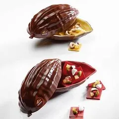 Форма Какао боб середній 16 см Valrhona
