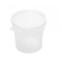 Контейнер круглий для зберігання продуктів з кришкою 1 л