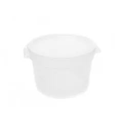 Контейнер круглый для хранения продуктов, полипропилен, прозрачный 11,36 л