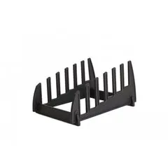 Подставка под 6 разделочных досок толщиной до 25 мм, 316×230×170 мм, черная