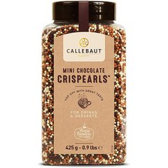Декор мікс із темного, молочного та білого шоколаду Callebaut Mini Crispearls Мix 425 г