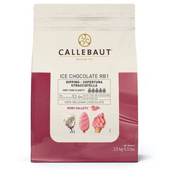 Шоколад Ruby для покрытия мороженого Callebaut ICE CHOCOLATE RUBY 2.5 кг