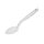 Ложка сервірувальна перфорована з полікарбонату біла 29,5 см Ложка сервірувальна перфорована з полікарбонату біла 29,5 см