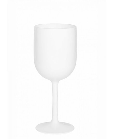 Бокал для вина из поликарбоната белый 400 мл