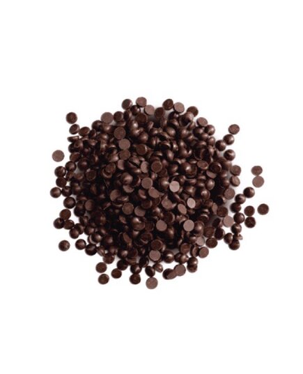 Термостабильные дропсы из черного шоколада Veliche Belgian Chocolate Drops 7500 1 кг
