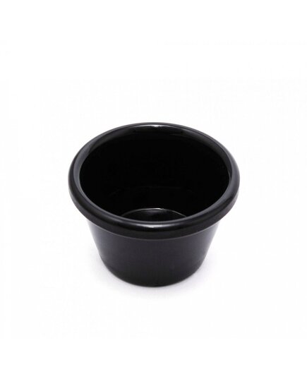 Соусник 45 мл, меламін 6×4 см чорний, Колір: Чорний