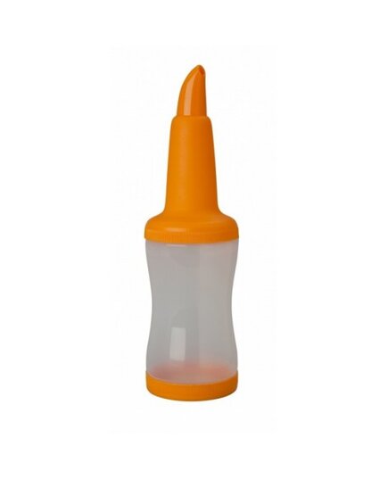 Бутылка для премикса 1.0 л оранжевая, Цвет: Оранжевый