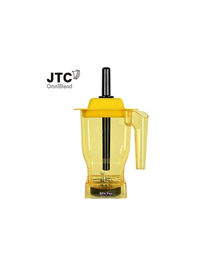 Чаша для блендера JTC, 1.5 літра з ножами, жовта (Бісфенол відсутня)