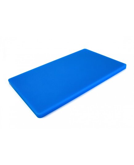 Двостороння дошка для нарізання LDPE, 500×300×20 мм, синя, Колір: Синій