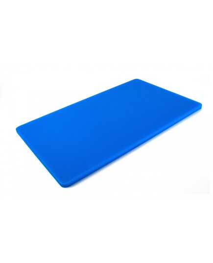 Двостороння дошка для нарізання LDPE, 500×300×12 мм, синя, Колір: Синій
