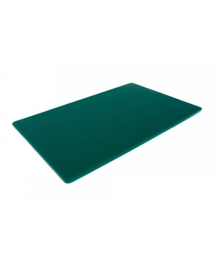 Двостороння дошка для нарізання LDPE, 600×400×13 мм, зелена, Колір: Зелений