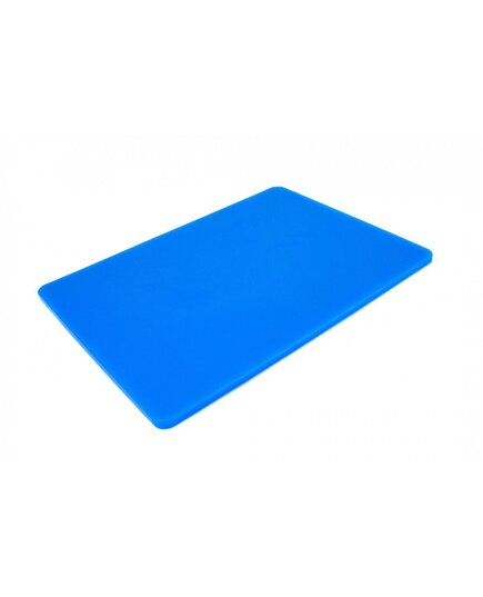 Двостороння дошка для нарізання LDPE, 400×300×10 мм, синя, Колір: Синій