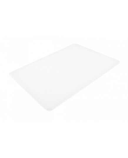 Двусторонняя разделочная доска LDPE, 400×300×10 мм, белая, Цвет: Белый