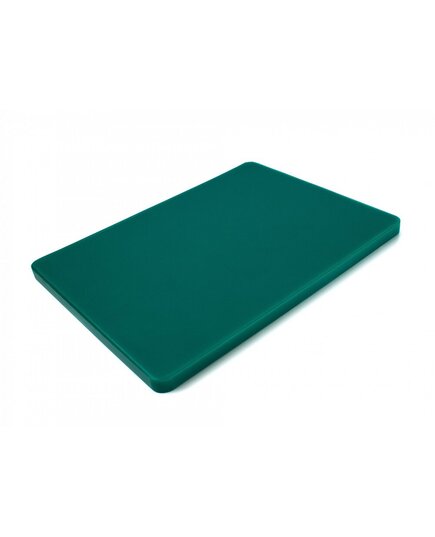 Двостороння дошка для нарізання LDPE, 400×300×20 мм, зелена, Колір: Зелений