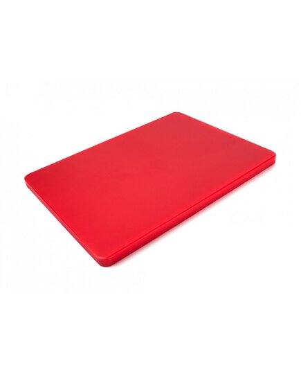Двусторонняя разделочная доска LDPE, 400×300×20 мм, красная, Цвет: Красный
