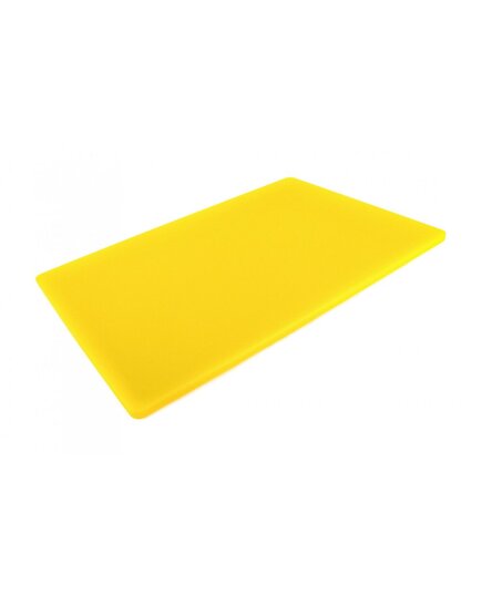 Двусторонняя разделочная доска LDPE, 600×400×13 мм, желтая, Цвет: Желтый