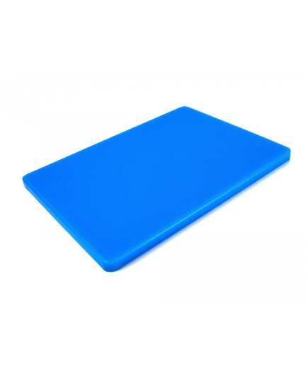 Двостороння дошка для нарізання LDPE, 400×300×20 мм, синя, Колір: Синій