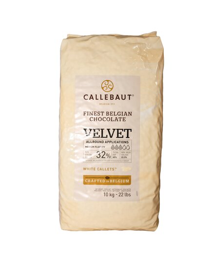 Білий шоколад Callebaut Velvet 10 кг